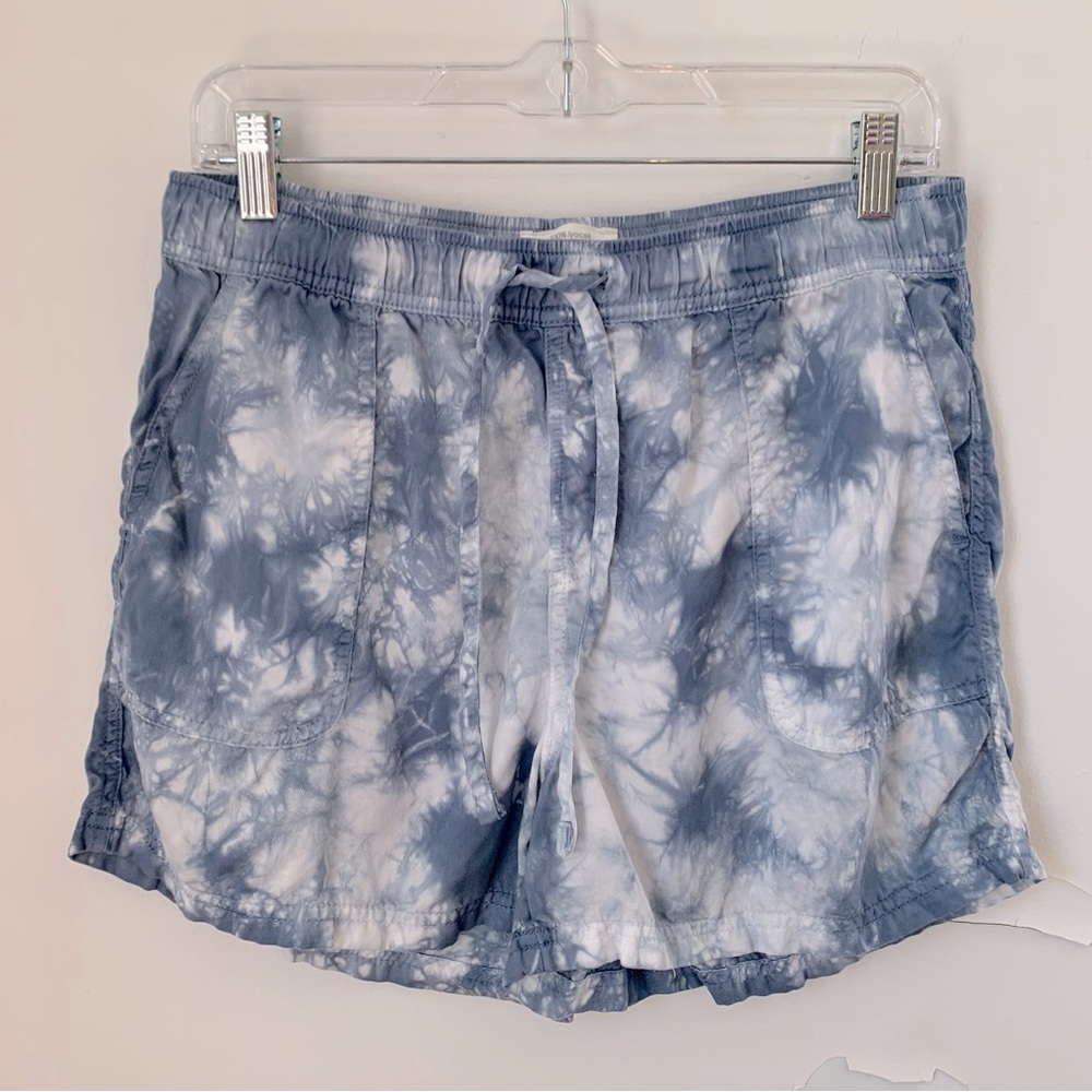 C&C California Beachy Blue Drawstring Shorts w/ Pockets Medium